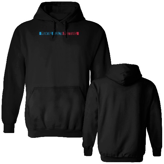 mental health matters quote Double Sided Hoodies