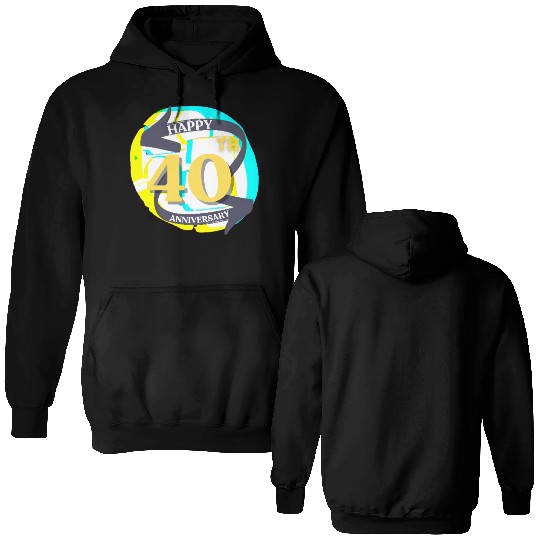 ANNIVERSARY 40 Double Sided Hoodies