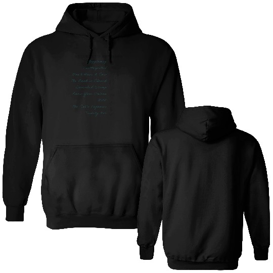 80's Old School Slangs Double Sided Hoodies