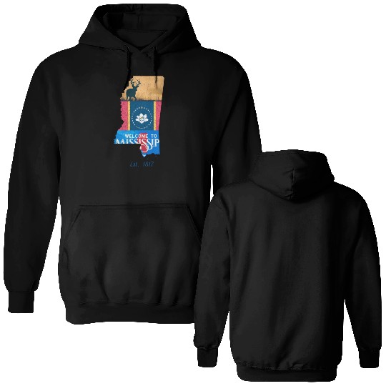 Mississippi Double Sided Hoodies