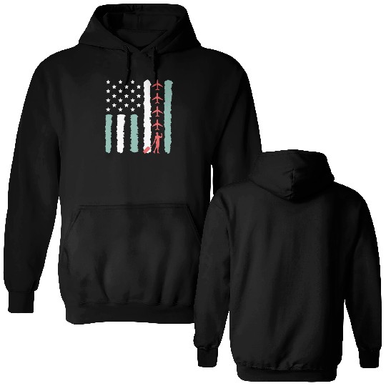 Flight Cabin Attendant Cabin Crew Gift Double Sided Hoodies