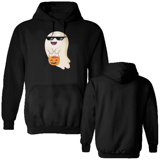 trick or treat thug life Double Sided Hoodies