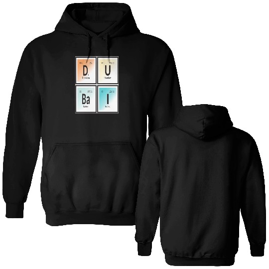 Elements of Dubai Double Sided Hoodies