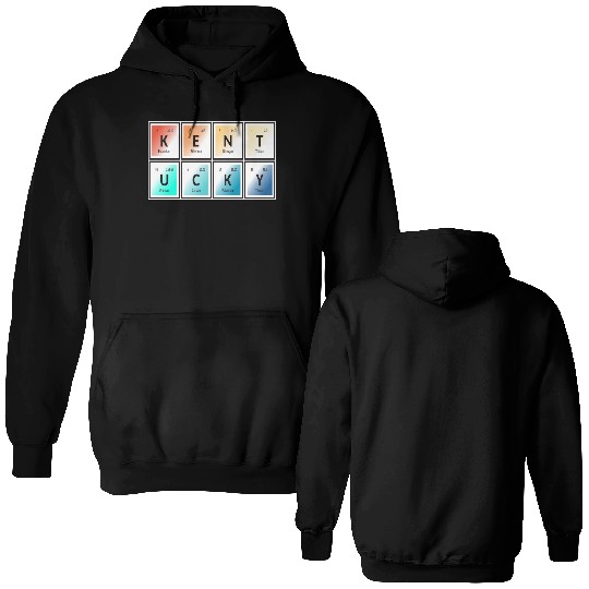 Elements of Kentucky Double Sided Hoodies