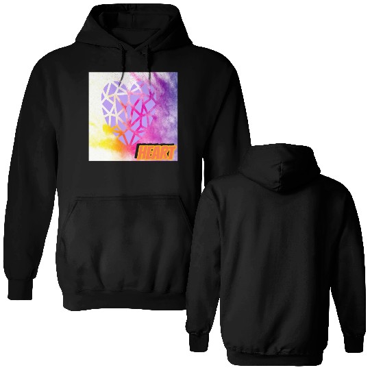 MY HEART BEAT FOR YOU MY LOVE Double Sided Hoodies