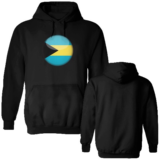 Bahamas Flag Double Sided Hoodies