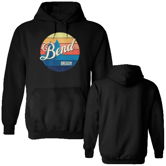 Bend - Oregon Double Sided Hoodies