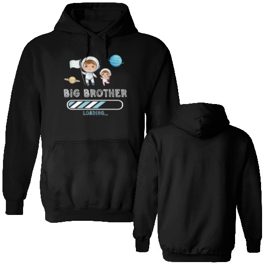 Big brother space astronaut Double Sided Hoodies