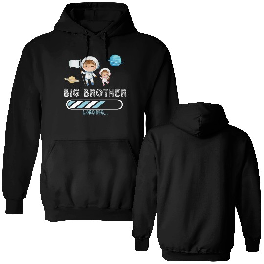 Big brother space astronaut Double Sided Hoodies