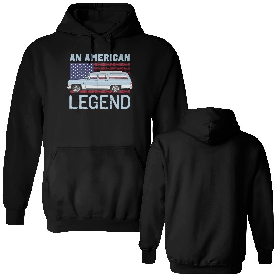 legend Light Blue Double Sided Hoodies