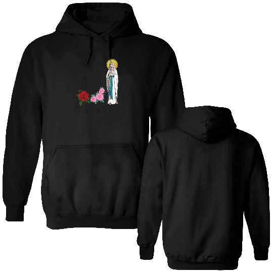 OUR LADY OF LOURDES Double Sided Hoodies