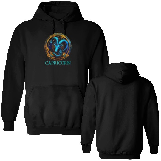 Embrace Your Capricorn Identity: Capricorn Pride Z Double Sided Hoodies