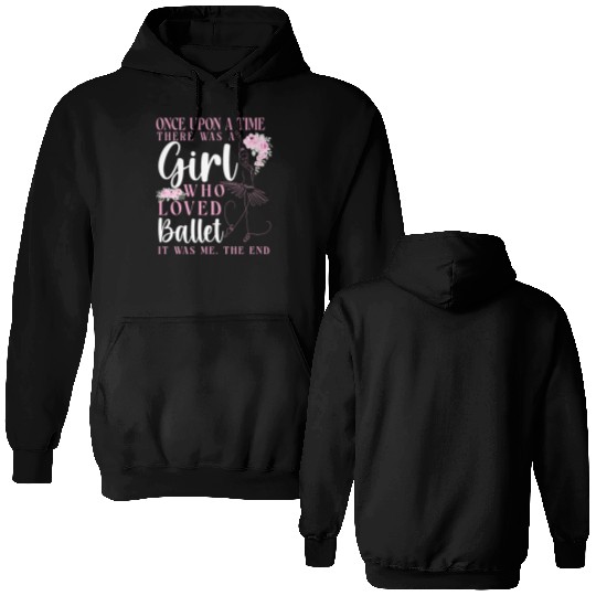 Ballet Dancer Dance Girl Ballerina Double Sided Hoodies