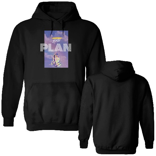 Gods Plan Double Sided Hoodies