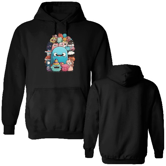 my imaginary friends Double Sided Hoodies