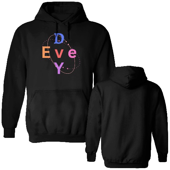 Embrace Equity Happy Women's Day Double Sided Hoodies