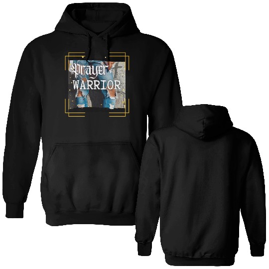 Prayer Warrior - Ripped Jeans Double Sided Hoodies