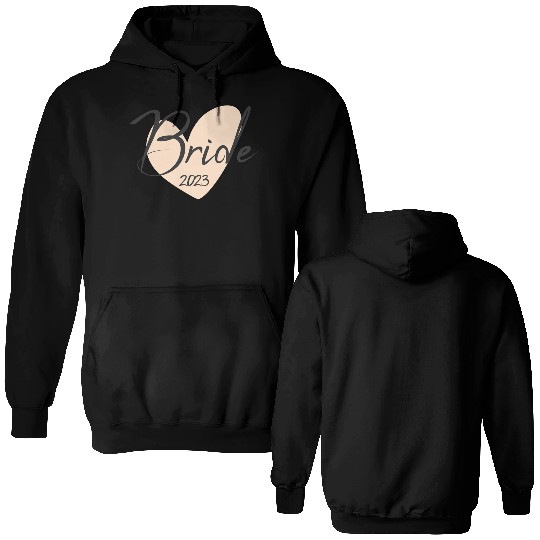 Bride 2023 bachelorette party Double Sided Hoodies