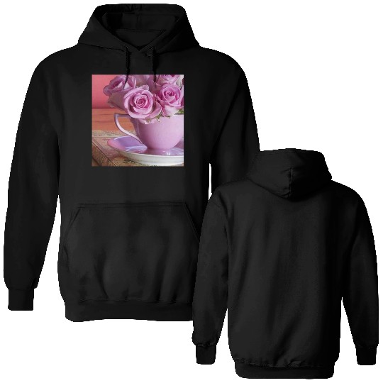 Beautiful Floral print Double Sided Hoodies