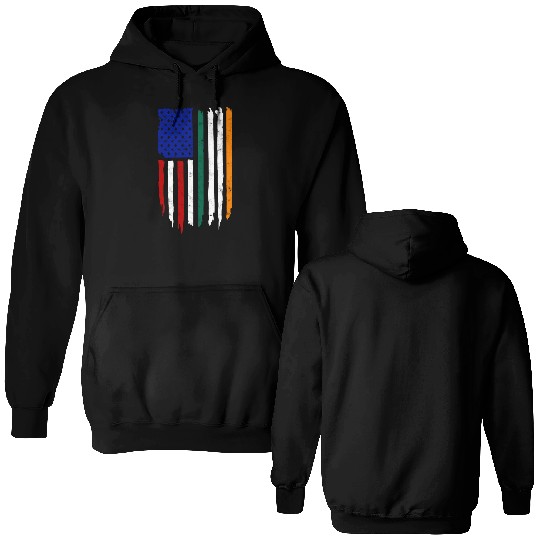 US Immigrant Indigenous USA Immigrants america Double Sided Hoodies