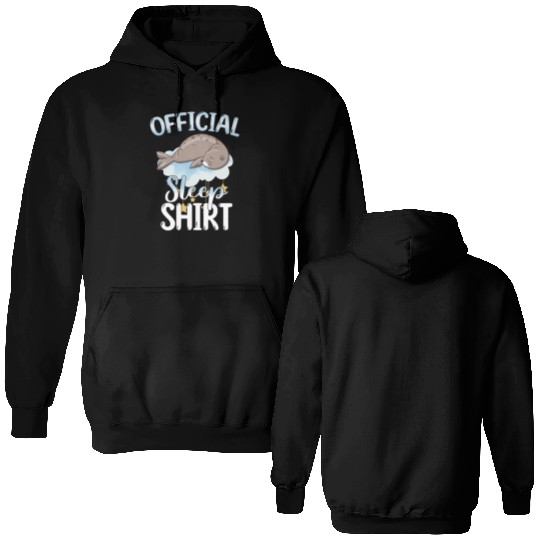 Official Sleep Double Sided Hoodies Seal