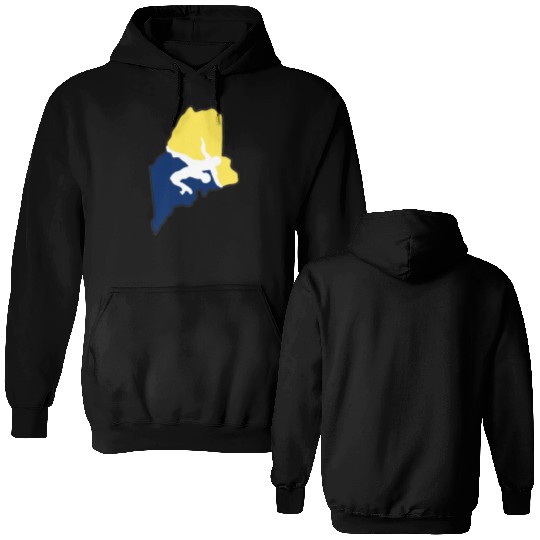 Maine Wrestling Double Sided Hoodies