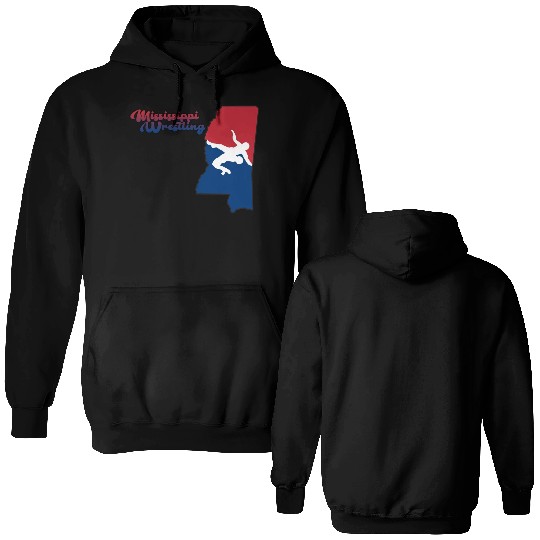 Mississippi Wrestling Double Sided Hoodies