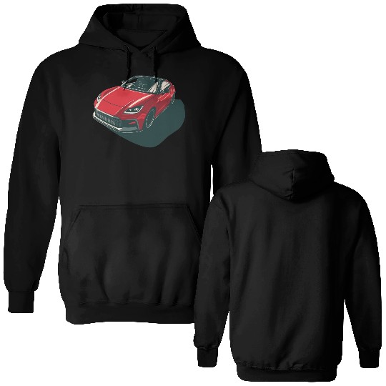 Japanese Car 86 Double Sided Hoodies