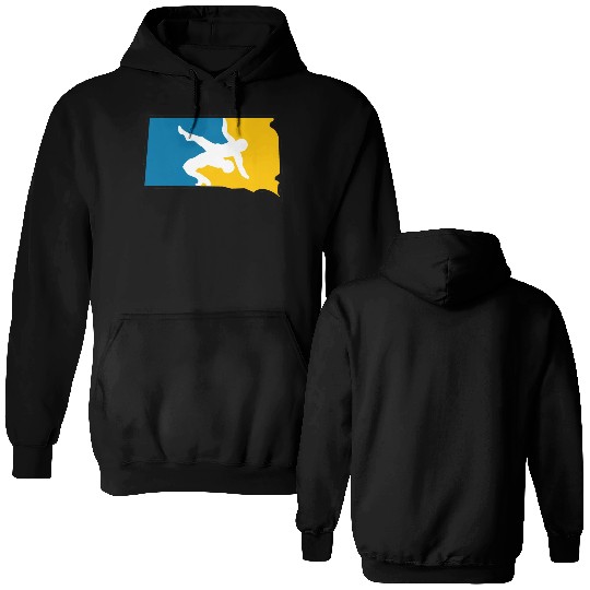 South Dakota Wrestling Double Sided Hoodies