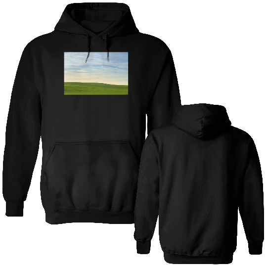 Peaceful Serenity In Nature Double Sided Hoodies