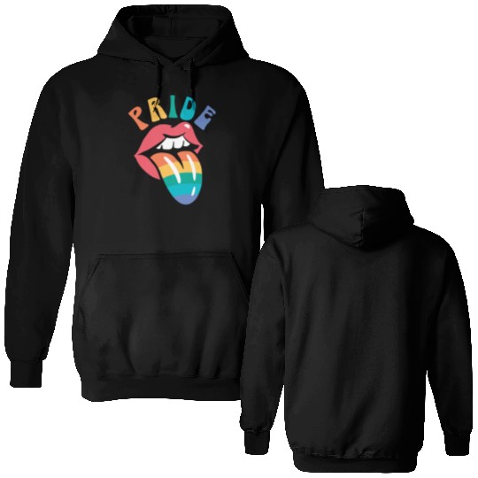 Gay Rights Rainbow Pride Month LGBTQ Gay Pride Double Sided Hoodies