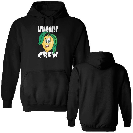 Sweet Kids Lemon Motif Double Sided Hoodies