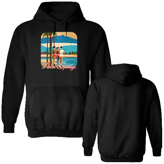 Palm Springs Swim Club Double Sided Hoodies