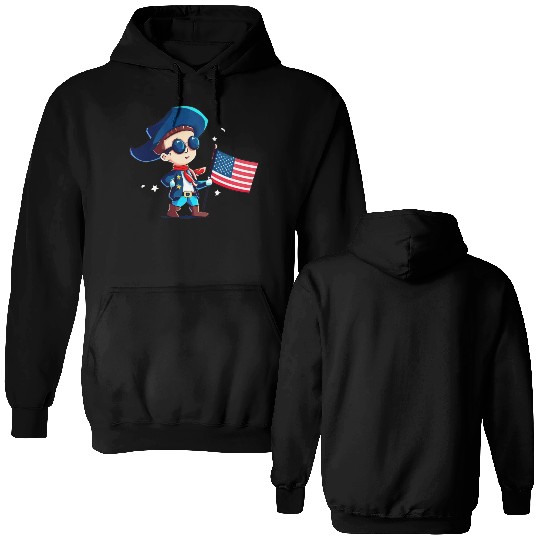 Patriot Day Double Sided Hoodies