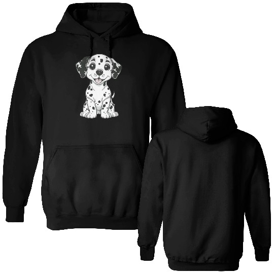 Dalmatian Double Sided Hoodies