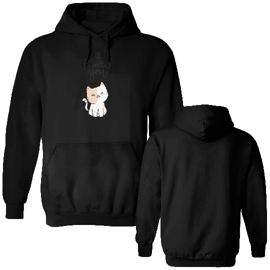 I meow you Double Sided Hoodies