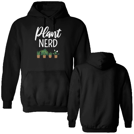 Plant Nerd Double Sided Hoodies