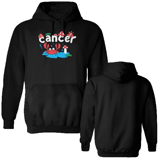 CANCER ZODIAC Double Sided Hoodies