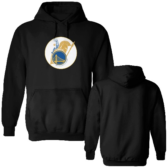 New Era Golden State Warriors Team Logo T-Shir Double Sided Hoodies