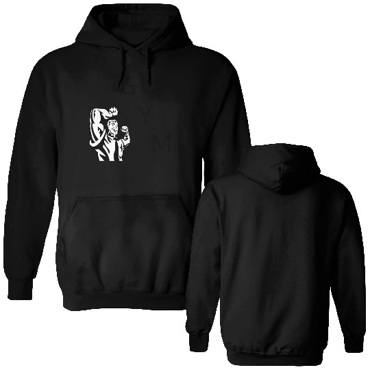 Old School Gym vibes Double Sided Hoodies