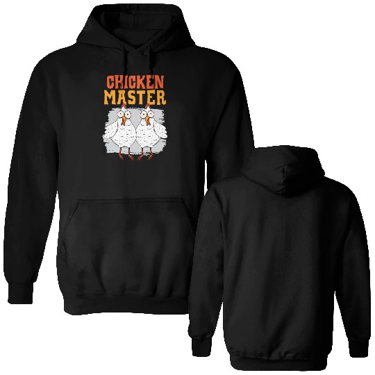 Chicken Farmer Chicken Whisperer Farm Animal Double Sided Hoodies