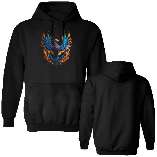 Neon Phoenix Double Sided Hoodies