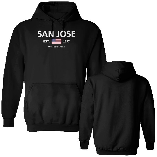 San Jose Double Sided Hoodies