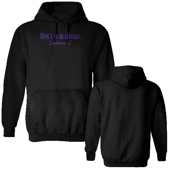 Embrace It summer Double Sided Hoodies