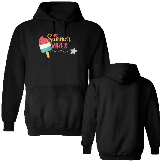 Summer Vibes Double Sided Hoodies