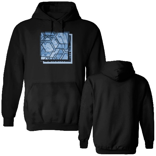 OUTWORK, Sapphire Double Sided Hoodies