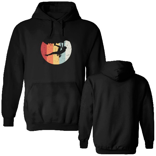 Climber Climbing Bouldering Free Climbing Double Sided Hoodies