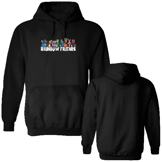 Rainbow Friends Double Sided Hoodies