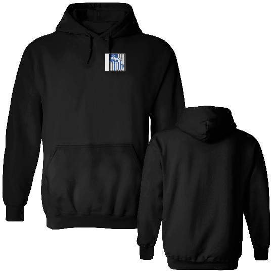 Police Double Sided Hoodies, Michigan State Police Double Sided Hoodies, Detroit