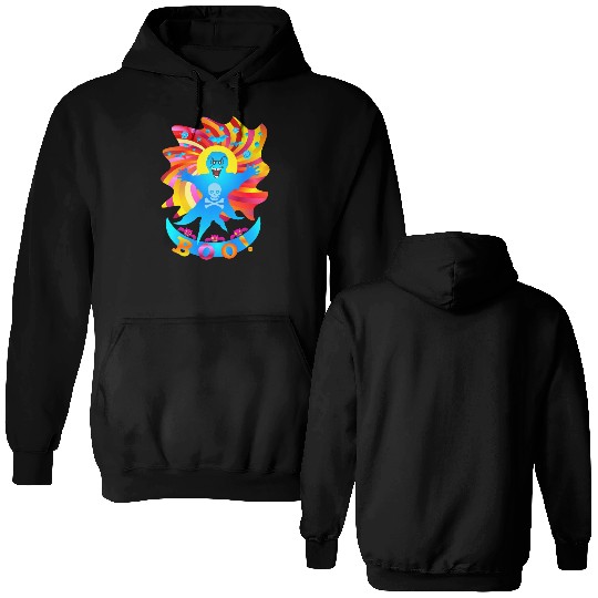 spooky Boo - Halloween Candy Double Sided Hoodies